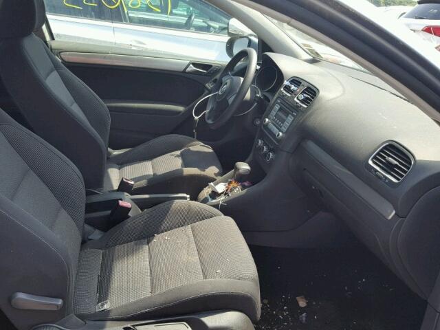 WVWBB7AJ3AW382266 - 2010 VOLKSWAGEN GOLF BLUE photo 5