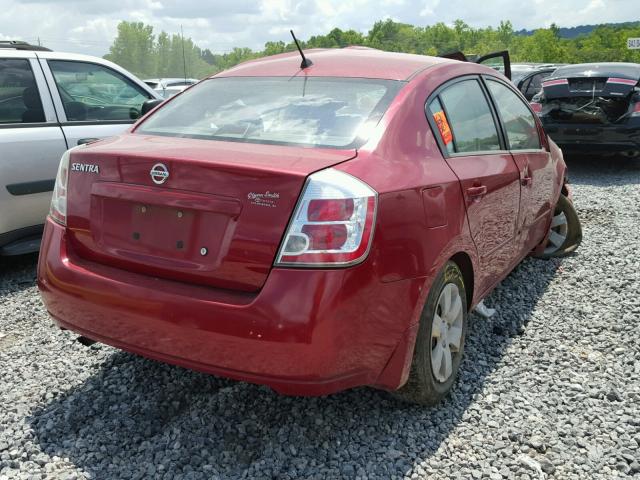 3N1AB61E09L616148 - 2009 NISSAN SENTRA 2.0 RED photo 4