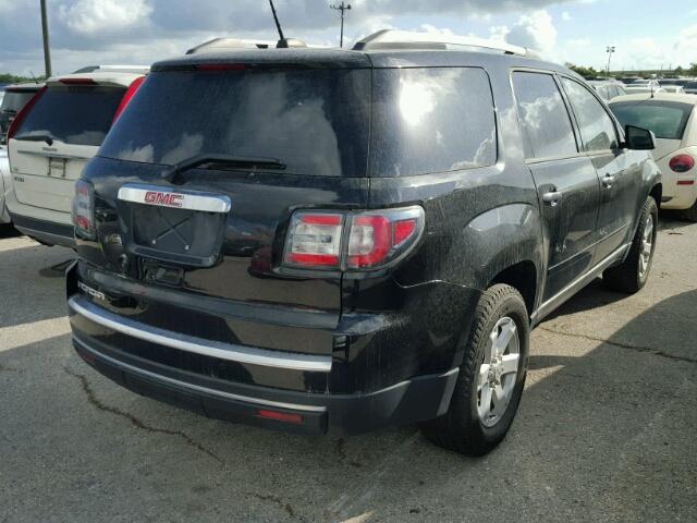 1GKKRNED1GJ113164 - 2016 GMC ACADIA SLE BLACK photo 4