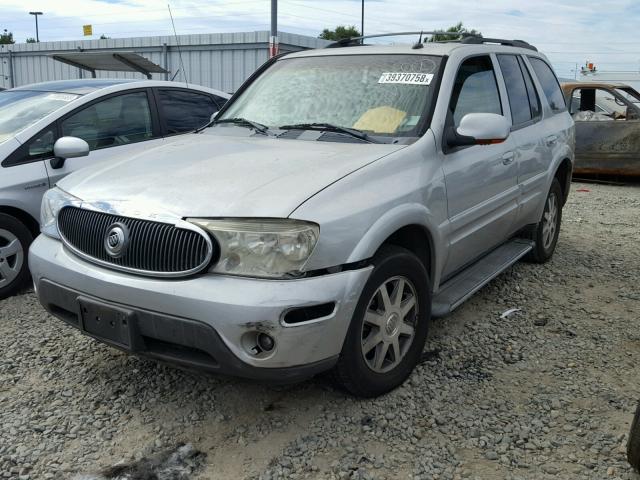 5GADS13S452142234 - 2005 BUICK RAINIER CX SILVER photo 2