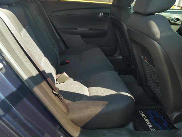 1G1ZC5E16BF115904 - 2011 CHEVROLET MALIBU 1LT ლურჯი ფოტო 6