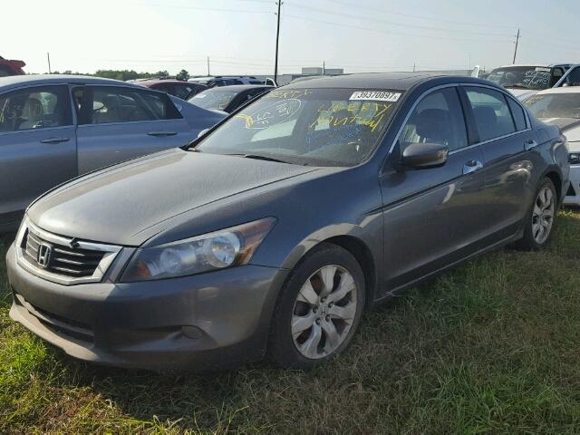 1HGCP3F83AA032087 - 2010 HONDA ACCORD EXL CHARCOAL photo 2