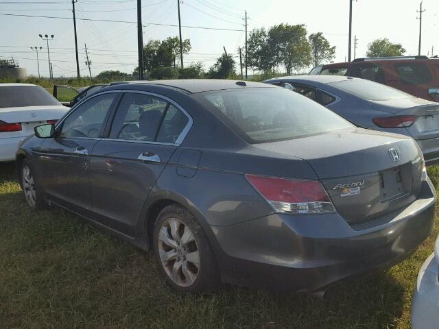 1HGCP3F83AA032087 - 2010 HONDA ACCORD EXL CHARCOAL photo 3