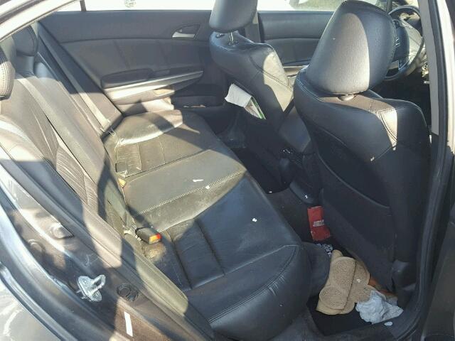 1HGCP3F83AA032087 - 2010 HONDA ACCORD EXL CHARCOAL photo 6