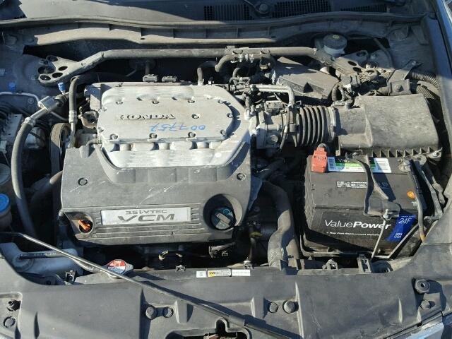 1HGCP3F83AA032087 - 2010 HONDA ACCORD EXL CHARCOAL photo 7
