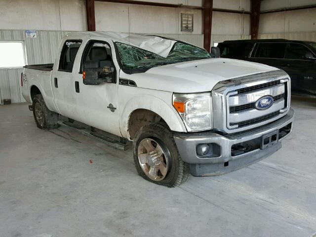 1FT7W2BT6CEA28196 - 2012 FORD F250 SUPER WHITE photo 1