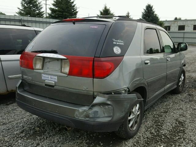 3G5DA03E64S511613 - 2004 BUICK RENDEZVOUS GRAY photo 4