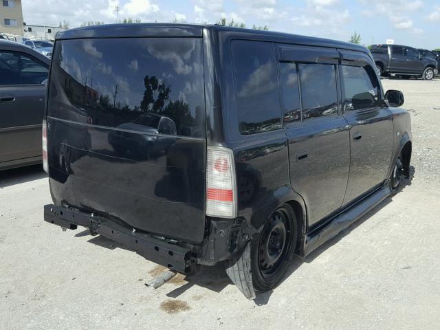 JTLKT324740158153 - 2004 TOYOTA SCION XB 黑色 照片 4