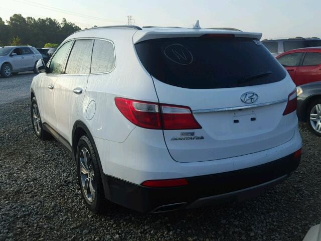 KM8SM4HF1GU144832 - 2016 HYUNDAI SANTA FE S WHITE photo 3