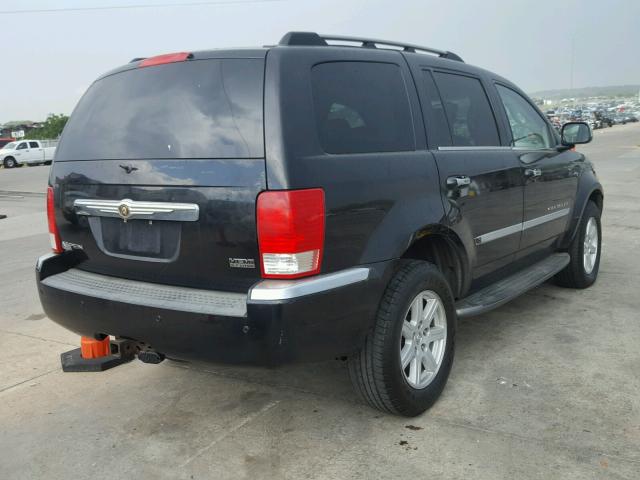 1A8HW582X7F550116 - 2007 CHRYSLER ASPEN LIMI BLACK photo 4