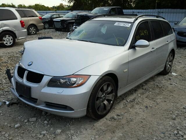 WBAVT73508FZ37935 - 2008 BMW 328 XIT SILVER photo 2