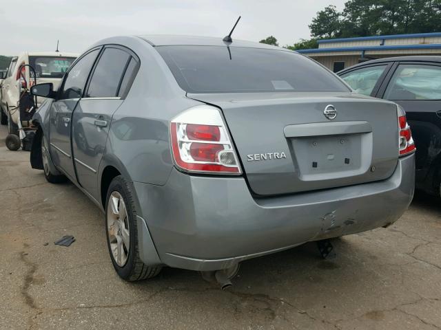 3N1AB61E88L634217 - 2008 NISSAN SENTRA 2.0 GRAY photo 3