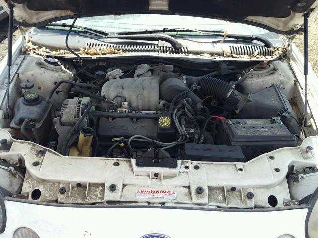 1FALP52U4TG206588 - 1996 FORD TAURUS GL WHITE photo 7