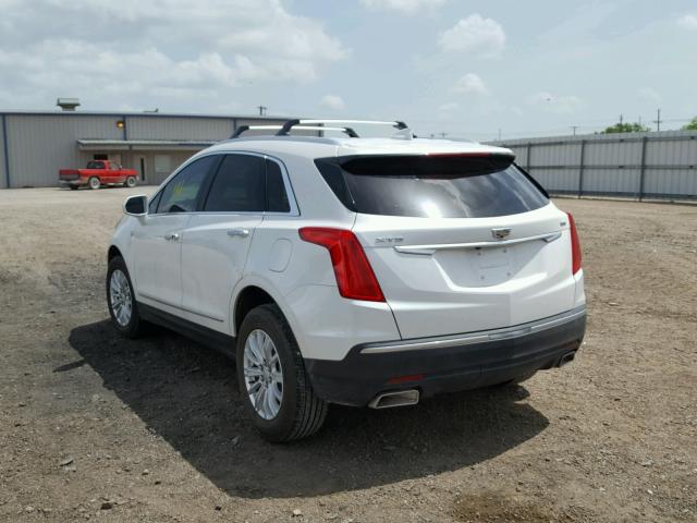 1GYKNARS2HZ142520 - 2017 CADILLAC XT5 WHITE photo 3