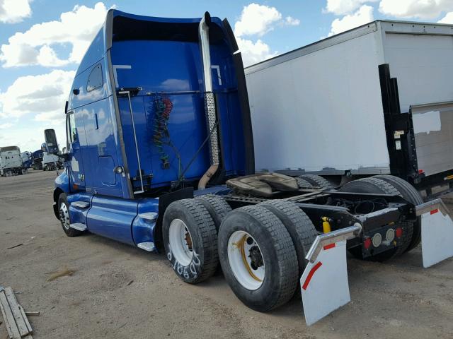 1XKTD49X19J239836 - 2009 KENWORTH CONSTRUCTI BLUE photo 3