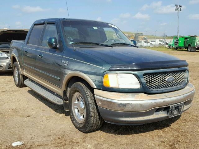 1FTRW07W11KD63056 - 2001 FORD F150 SUPER GREEN photo 1