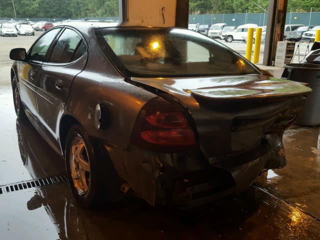 2G2WP522941343342 - 2004 PONTIAC GRAND PRIX GRAY photo 3