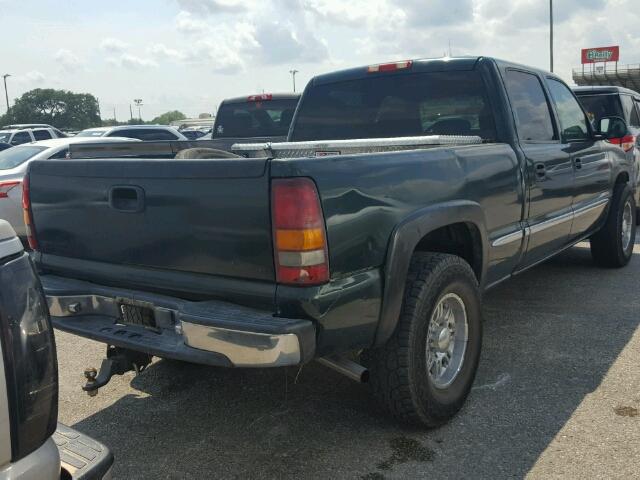 1GTGC13U41F136026 - 2001 GMC SIERRA C15 GREEN photo 4