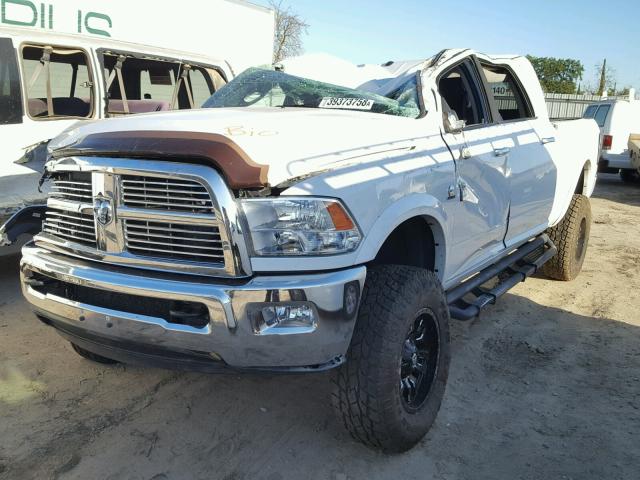 3C6UD5NL5CG248645 - 2012 DODGE RAM 2500 L WHITE photo 2