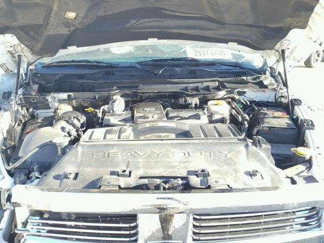 3C6UD5NL5CG248645 - 2012 DODGE RAM 2500 L WHITE photo 7