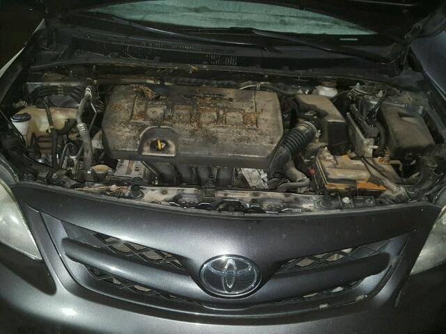 5YFBU4EE0CP067216 - 2012 TOYOTA COROLLA BLUE photo 7