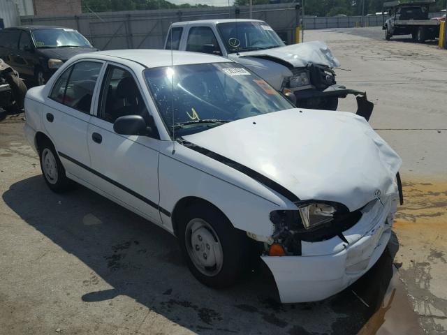 KMHVF14N1TU257869 - 1996 HYUNDAI ACCENT BAS WHITE photo 1