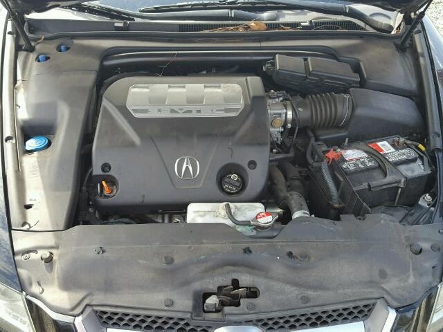 19UUA66268A026538 - 2008 ACURA TL BLACK photo 7