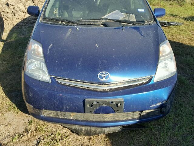 JTDKB20U497839669 - 2009 TOYOTA PRIUS BLUE photo 7