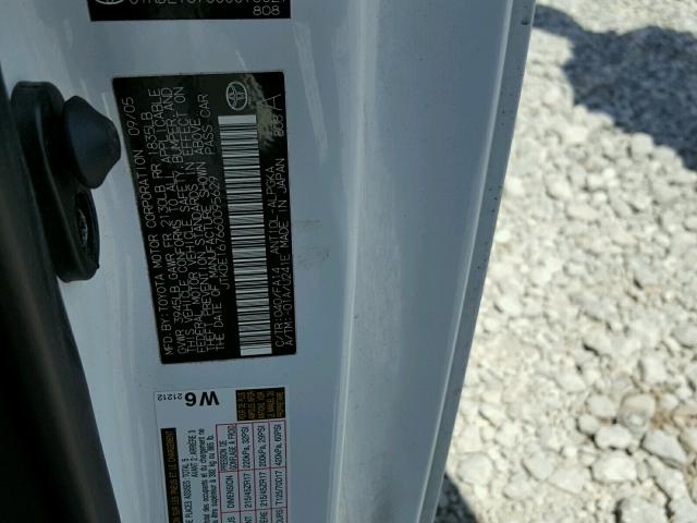 JTKDE167660095629 - 2006 TOYOTA SCION TC 白色 照片 10