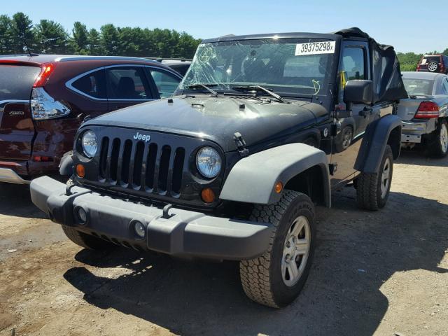1J4AA2D1XBL577324 - 2011 JEEP WRANGLER S BLACK photo 2