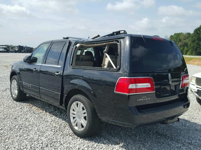 5LMJJ3J54EEL07865 - 2014 LINCOLN NAVIGATOR BLACK photo 3