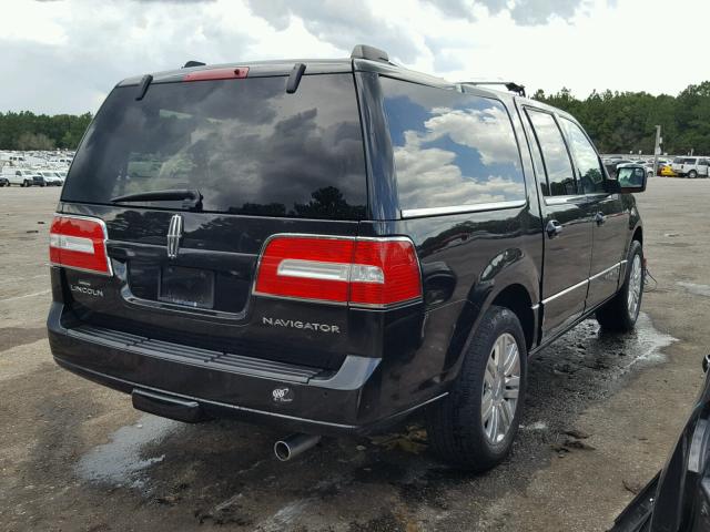 5LMJJ3J54EEL07865 - 2014 LINCOLN NAVIGATOR BLACK photo 4
