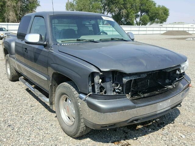 2GTEK19TX11223932 - 2001 GMC NEW SIERRA GRAY photo 1