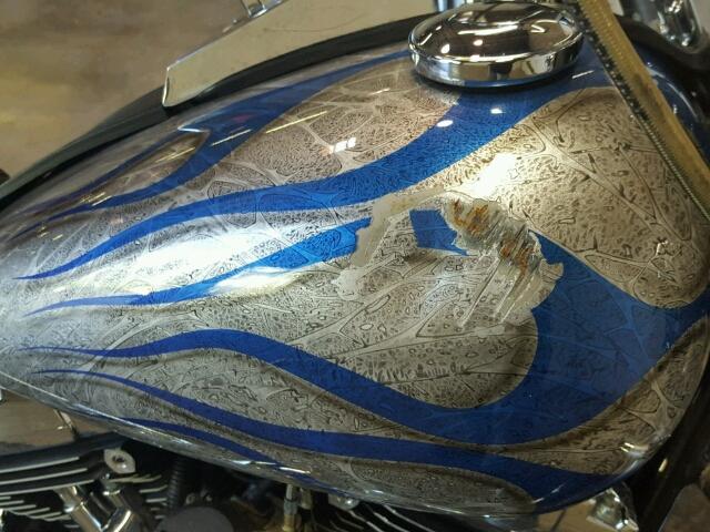 1HD1BJY1X2Y054670 - 2002 HARLEY-DAVIDSON FLSTC BLUE photo 13