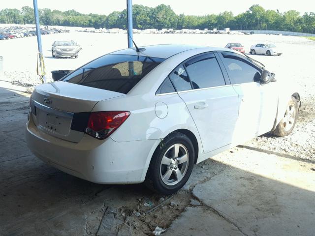 1G1PC5SBXE7239239 - 2014 CHEVROLET CRUZE LT WHITE photo 4