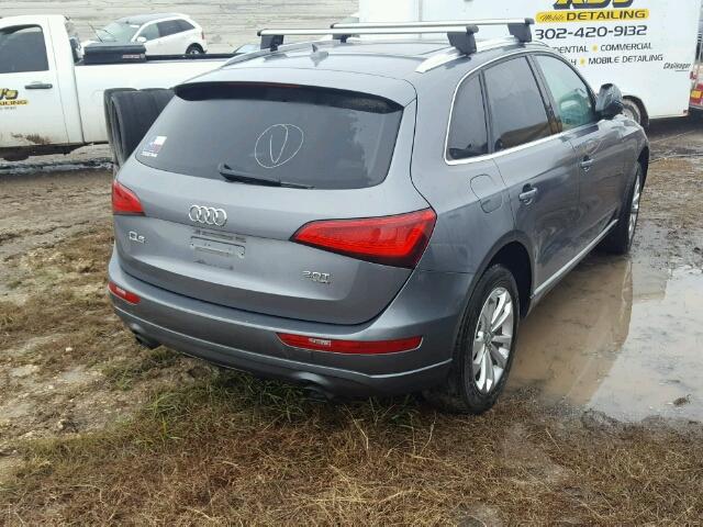 WA1LFAFP3EA057939 - 2014 AUDI Q5 GRAY photo 4