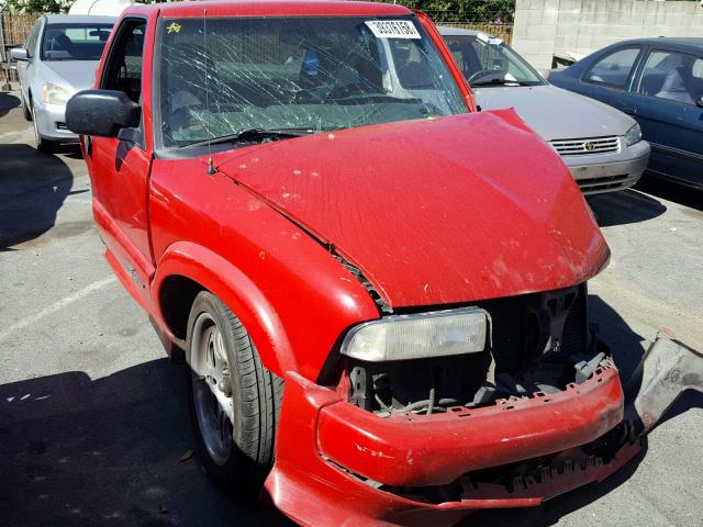 1GCCS14W8Y8244522 - 2000 CHEVROLET S TRUCK S1 RED photo 1