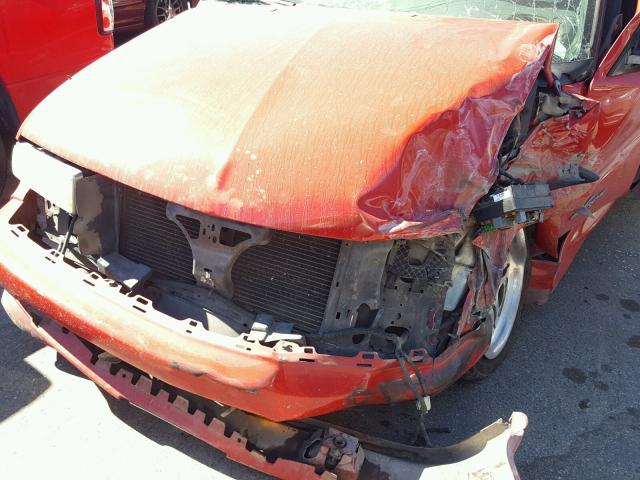 1GCCS14W8Y8244522 - 2000 CHEVROLET S TRUCK S1 RED photo 9