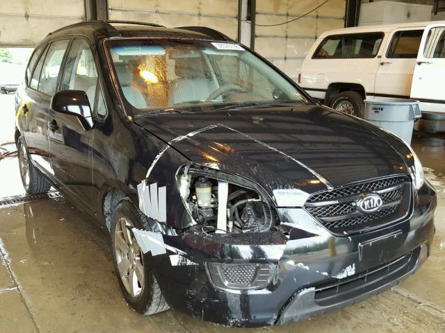 KNAFG525587165053 - 2008 KIA RONDO BASE BLACK photo 1