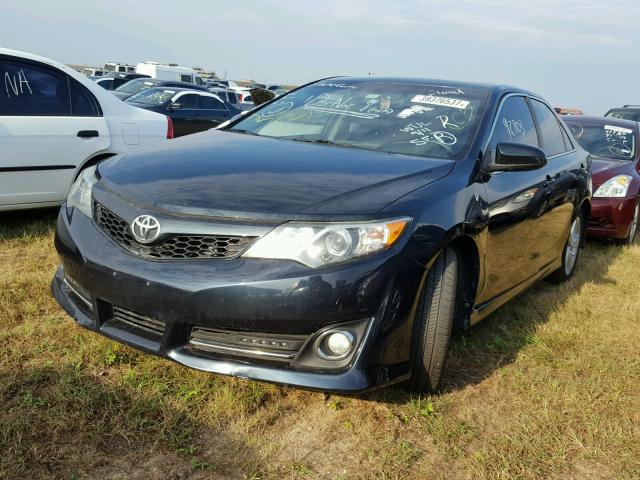 4T1BF1FK7DU715986 - 2013 TOYOTA CAMRY L BLUE photo 2