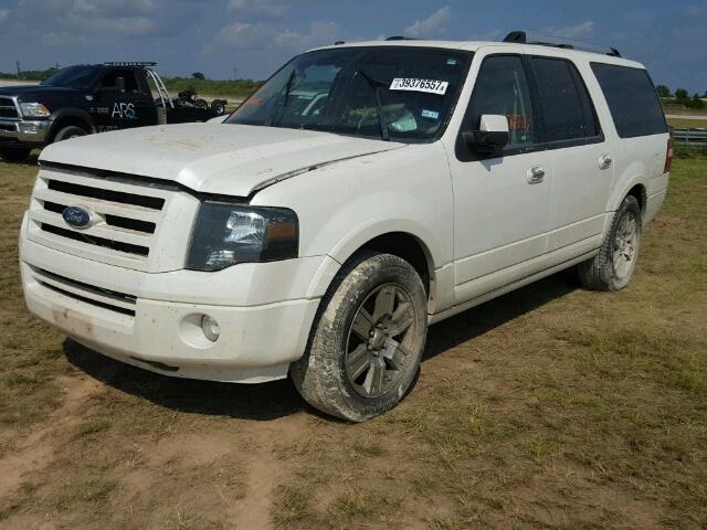 1FMJK1K57AEB67100 - 2010 FORD EXPEDITION WHITE photo 2