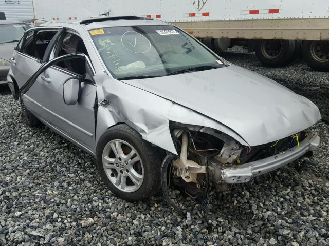 1HGCM56786A045601 - 2006 HONDA ACCORD EX SILVER photo 1