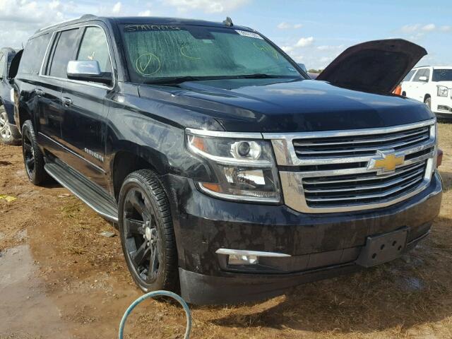 1GNSKKKC9FR298470 - 2015 CHEVROLET SUBURBAN K BLACK photo 1