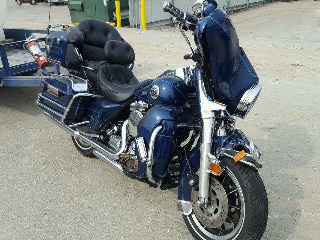 1HD1FCW15XY639943 - 1999 HARLEY-DAVIDSON FLHTCUI BLUE photo 1