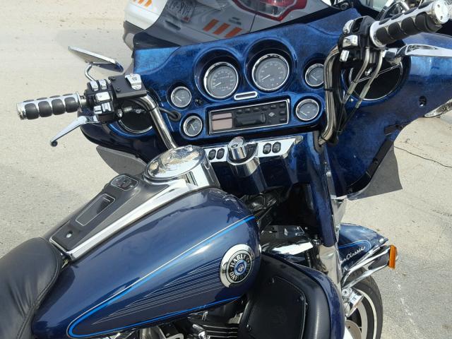 1HD1FCW15XY639943 - 1999 HARLEY-DAVIDSON FLHTCUI BLUE photo 5