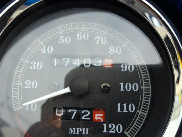 1HD1FCW15XY639943 - 1999 HARLEY-DAVIDSON FLHTCUI BLUE photo 8