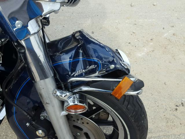 1HD1FCW15XY639943 - 1999 HARLEY-DAVIDSON FLHTCUI BLUE photo 9