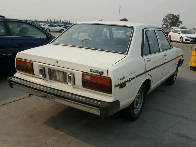 JN1PB01S9BU171157 - 1981 DATSUN B210 DELUX WHITE photo 4