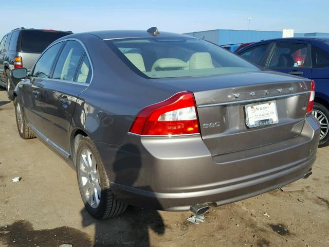 YV1982AS7A1131430 - 2010 VOLVO S80 3.2 GRAY photo 3