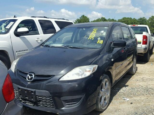 JM1CR293680322679 - 2008 MAZDA 5 BLACK photo 2